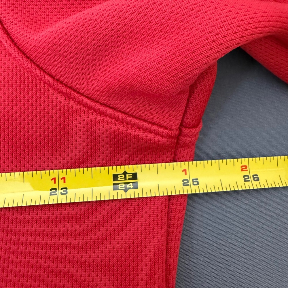 VTG Majestic St Louis‎ Cardinals MLB Authentic Collection Track Jacket Red L - Picture 15 of 16